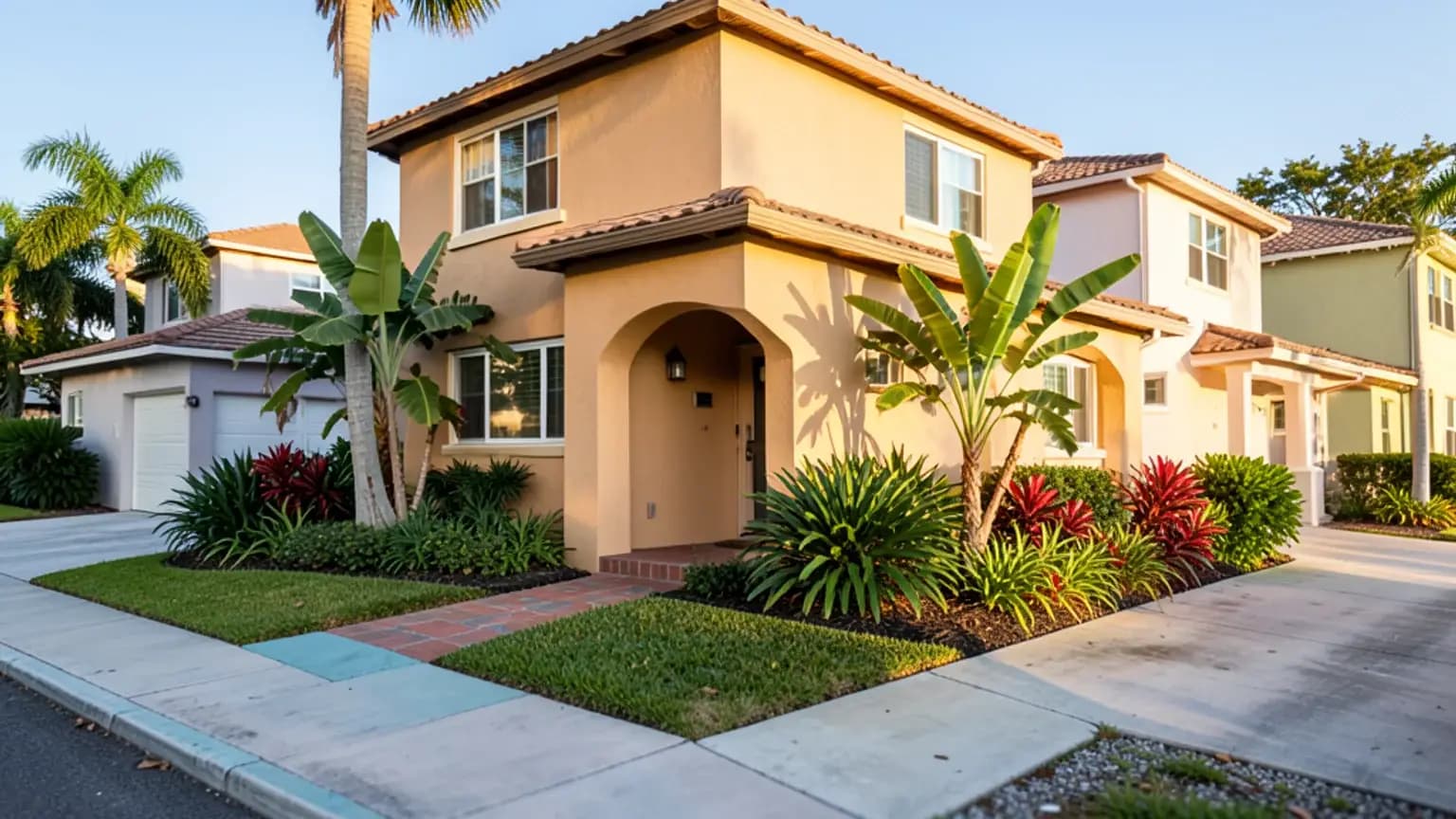 Aerial view of Miami-Dade County, Florida
