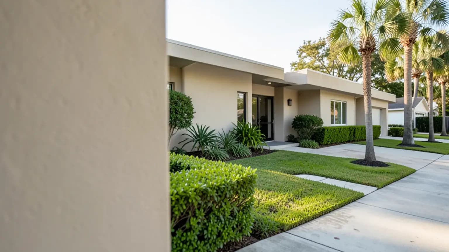 Fort Lauderdale, Florida — neighborhood after a flood damage loss.
