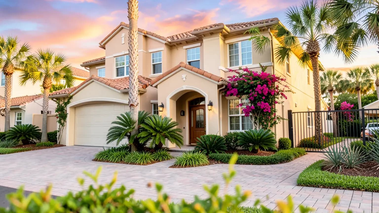 Aerial view of Collier County, Florida