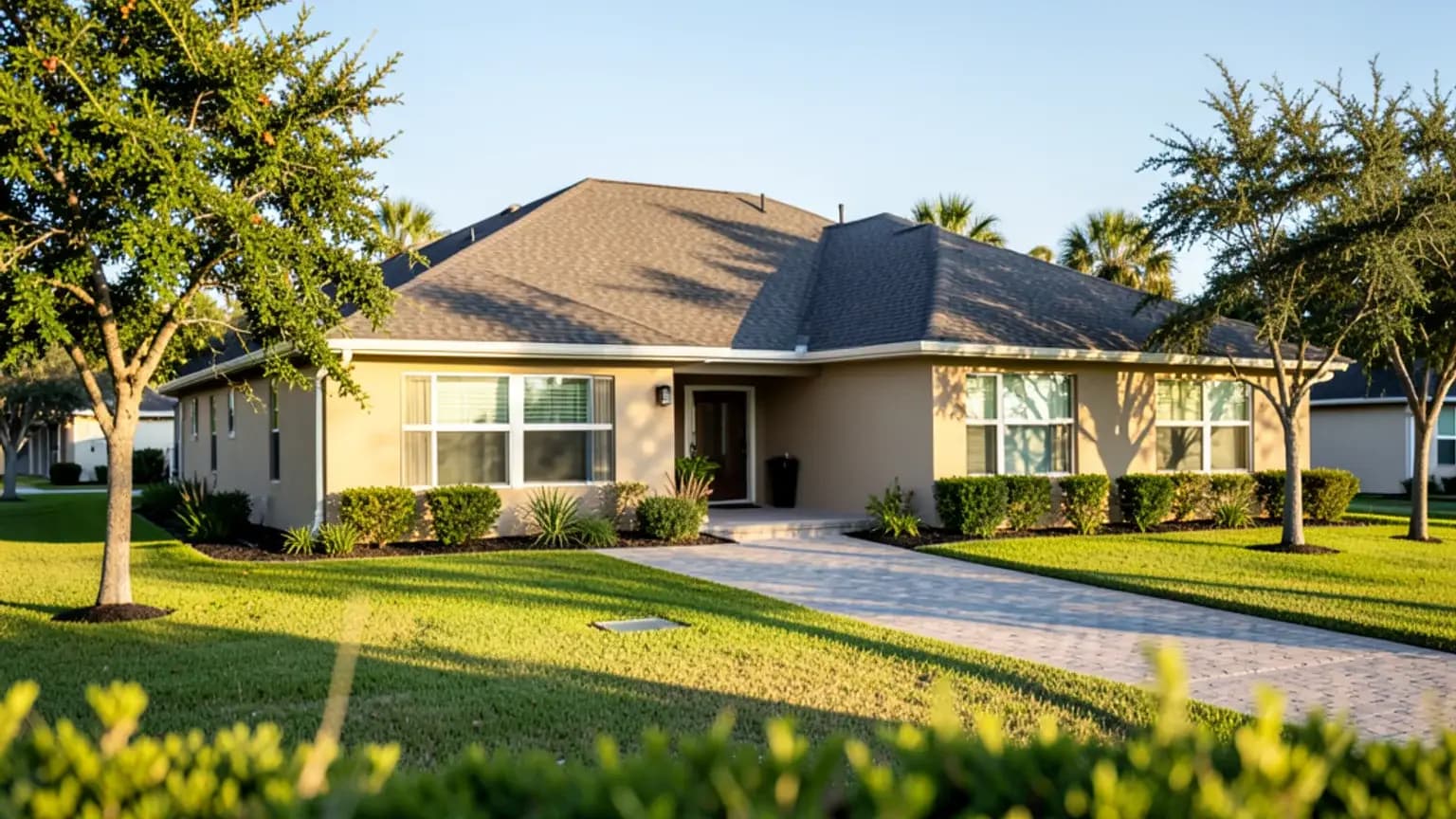 Aerial view of Seminole County, Florida