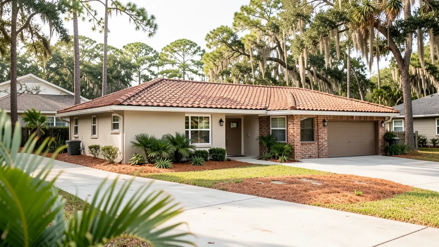 Jacksonville, Florida — neighborhood after a water damage loss.