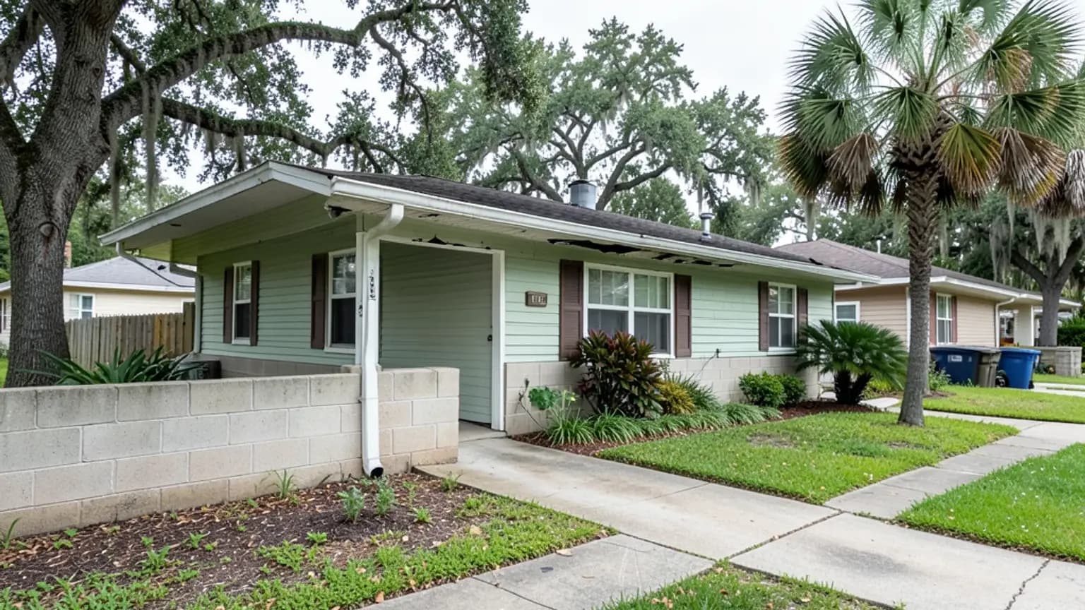 Roof Flashing Failure claim scenario