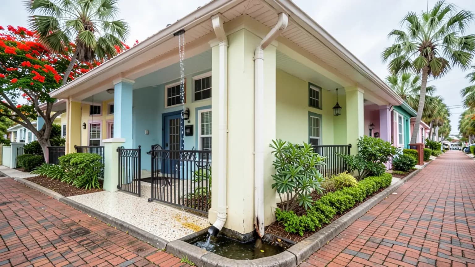 Metal Roof Damage claim scenario photograph