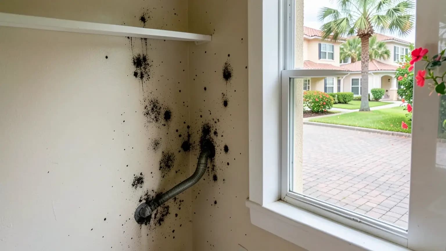 Case study: North Port Ian: mold discovered weeks after.
