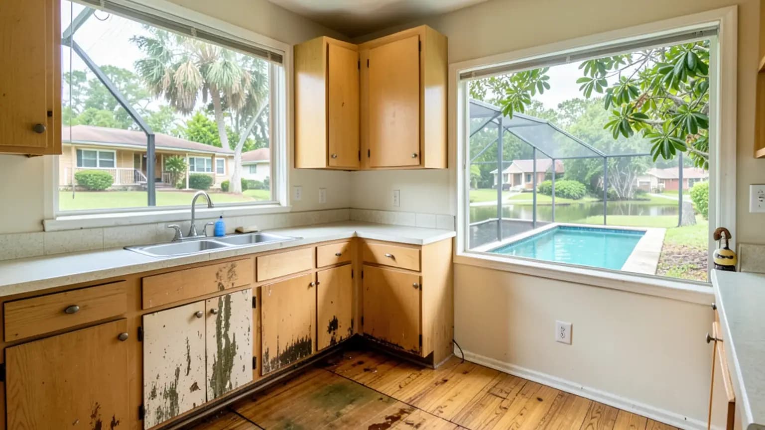 Flood carrier and homeowners carrier disputing responsibility. scenario