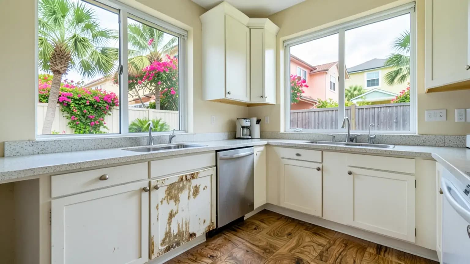 Case study graphic showing settlement outcome