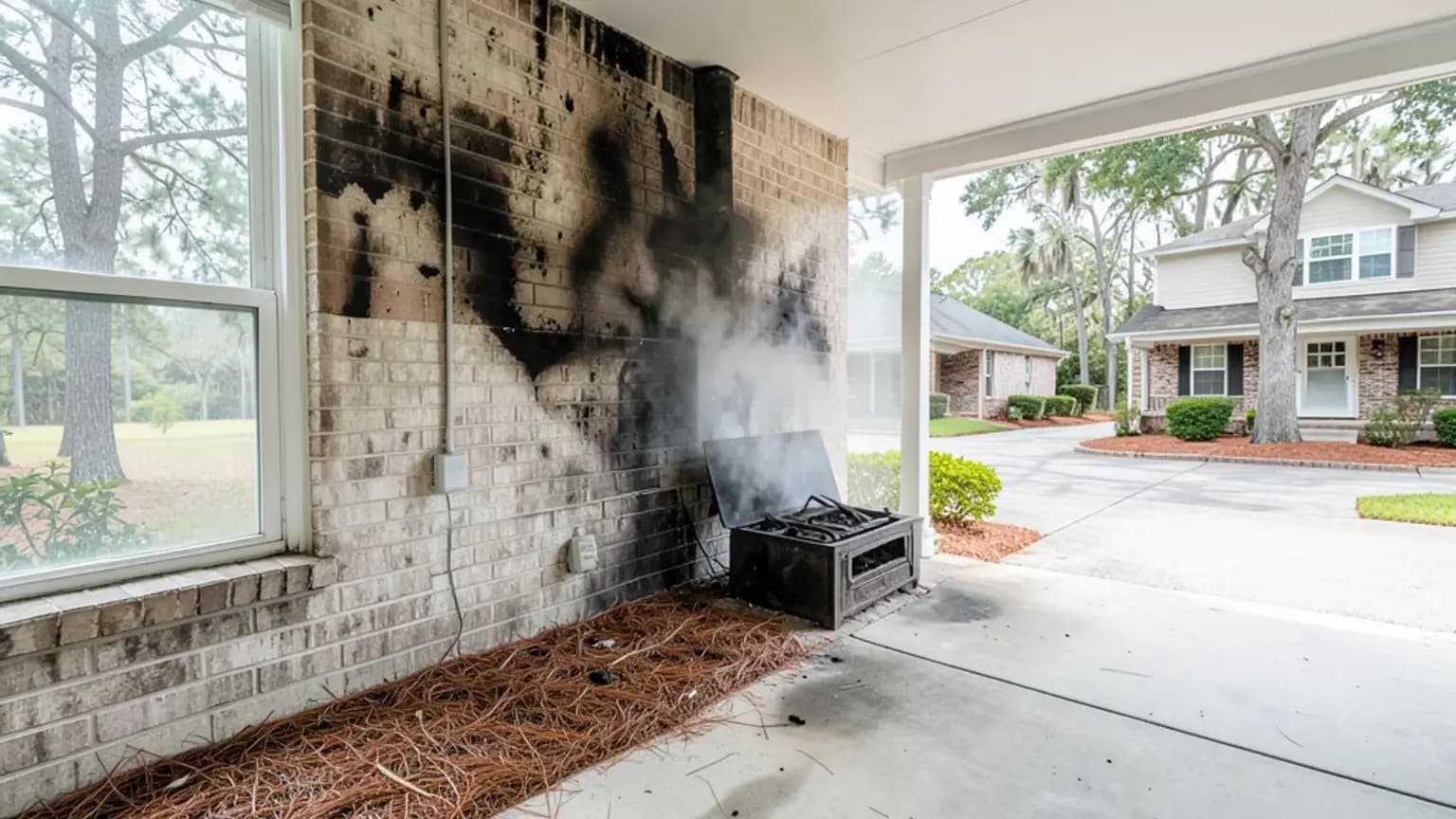 Case study graphic showing settlement outcome