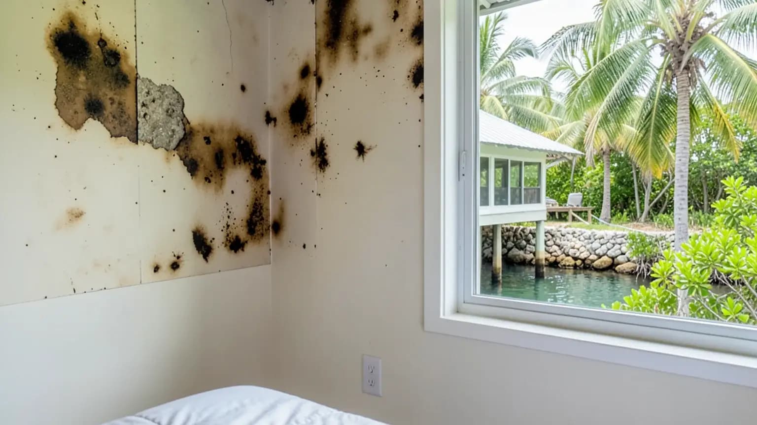 Wildfire smoke damaged contents from remote fire.