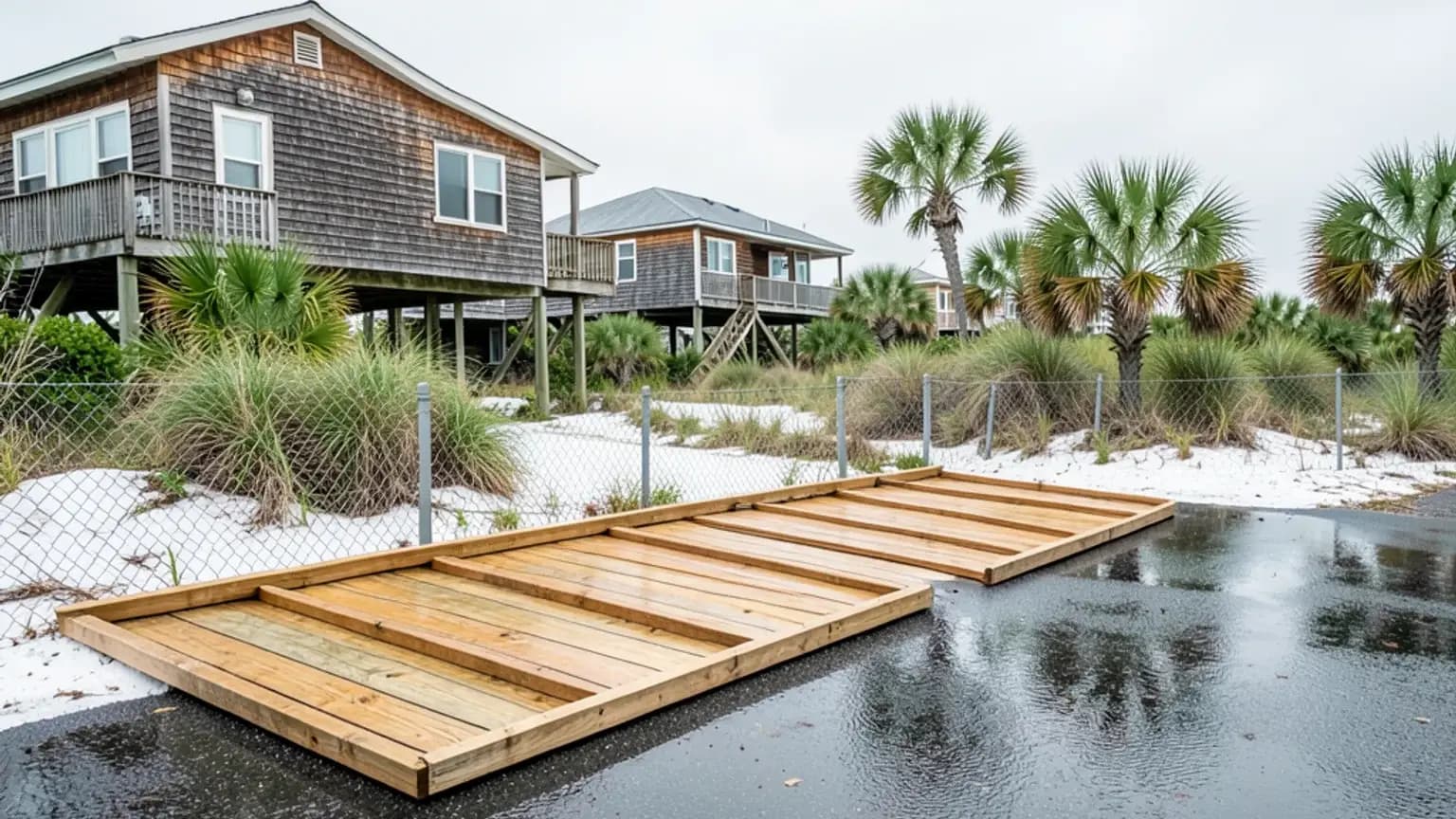 Hurricane evacuation costs not reimbursed.