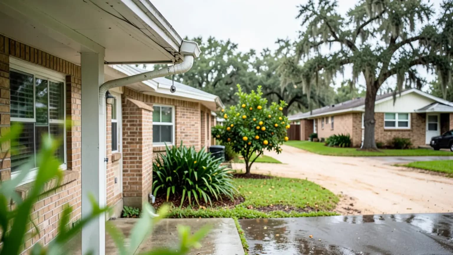 Hurricane deductible applied to non-hurricane damage. scenario