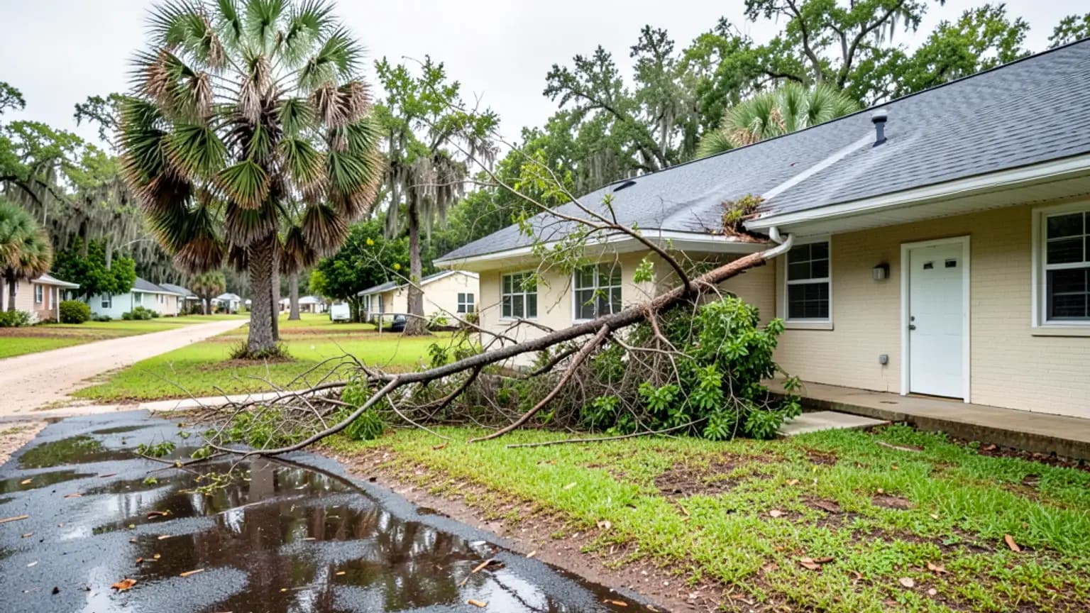 Case study: Naples tree on pool cage: $3k to $38k.