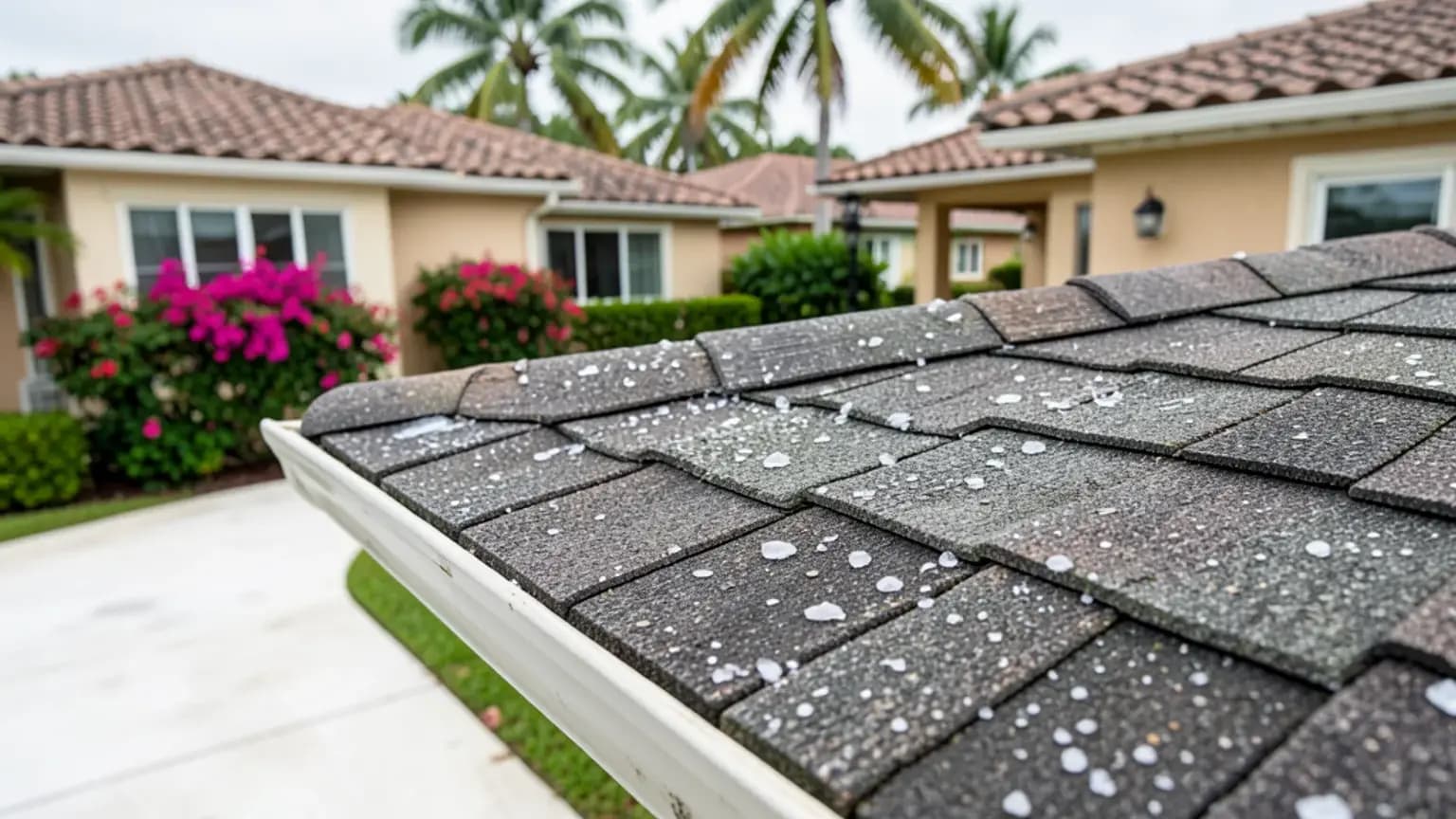 Hail Damage to Metal Roof claim scenario