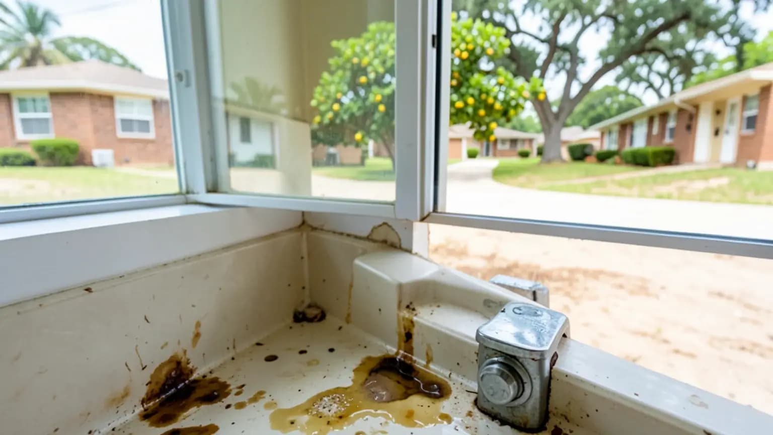 Pipe Break Damage typical to Florida Tampa claims.