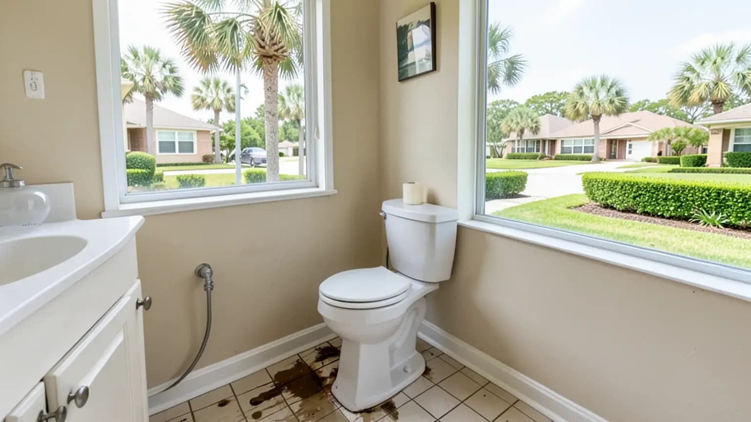 Water backup from interior plumbing vs sewer backup.