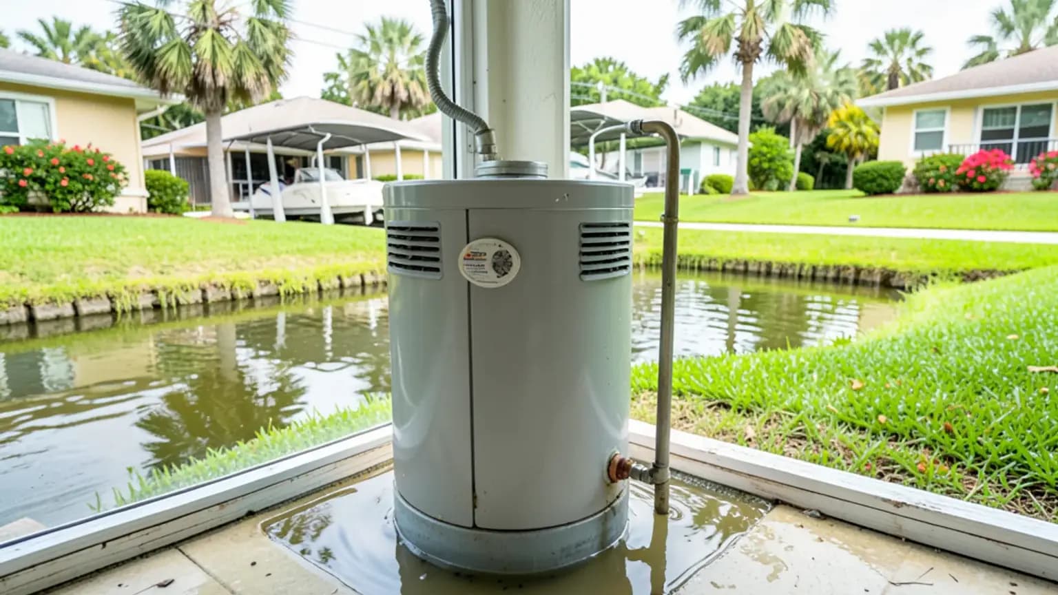 Sewage Backup claim scenario photograph