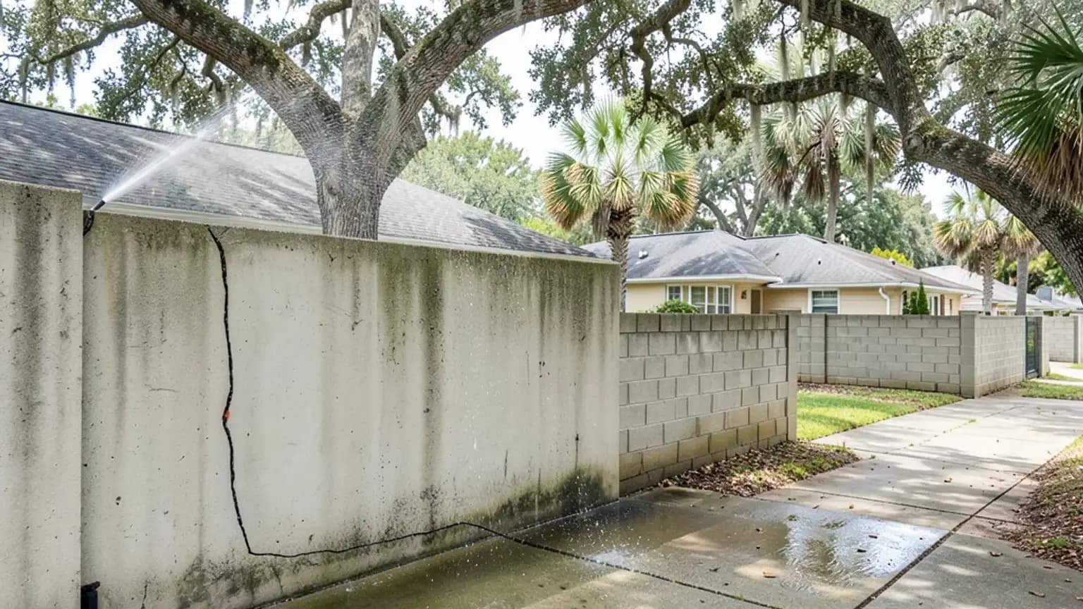 HVAC zoning system damaged.