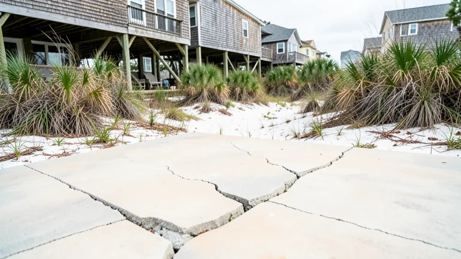 Carrier-selected sinkhole testing minimized the damage. scenario illustration
