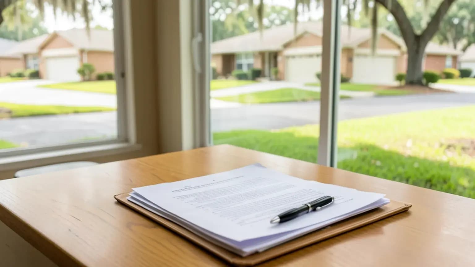Pool and pool equipment damaged.