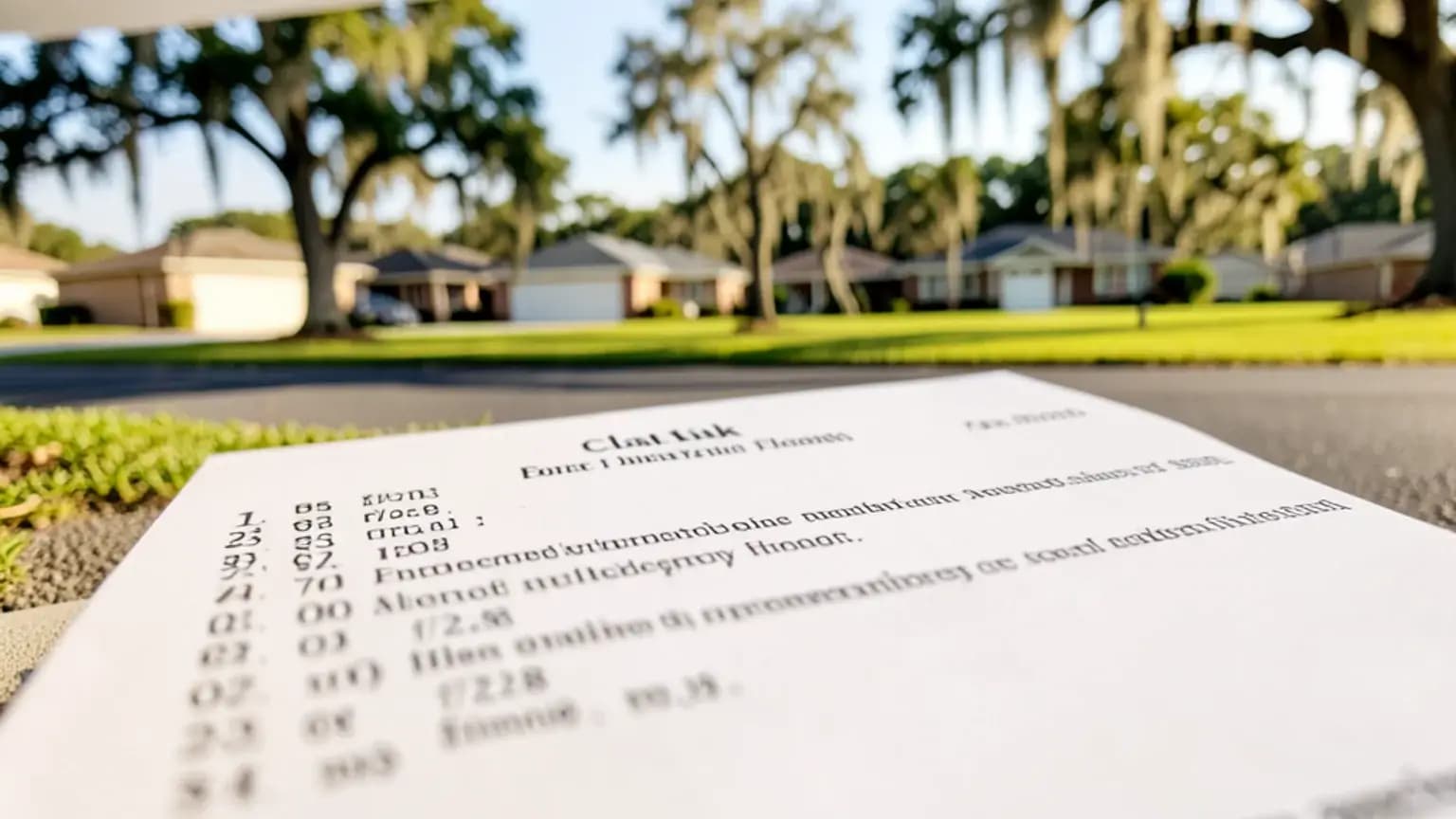 Document detail close-up