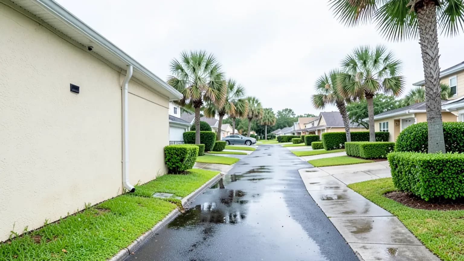 Hurricane Sally storm impact photograph