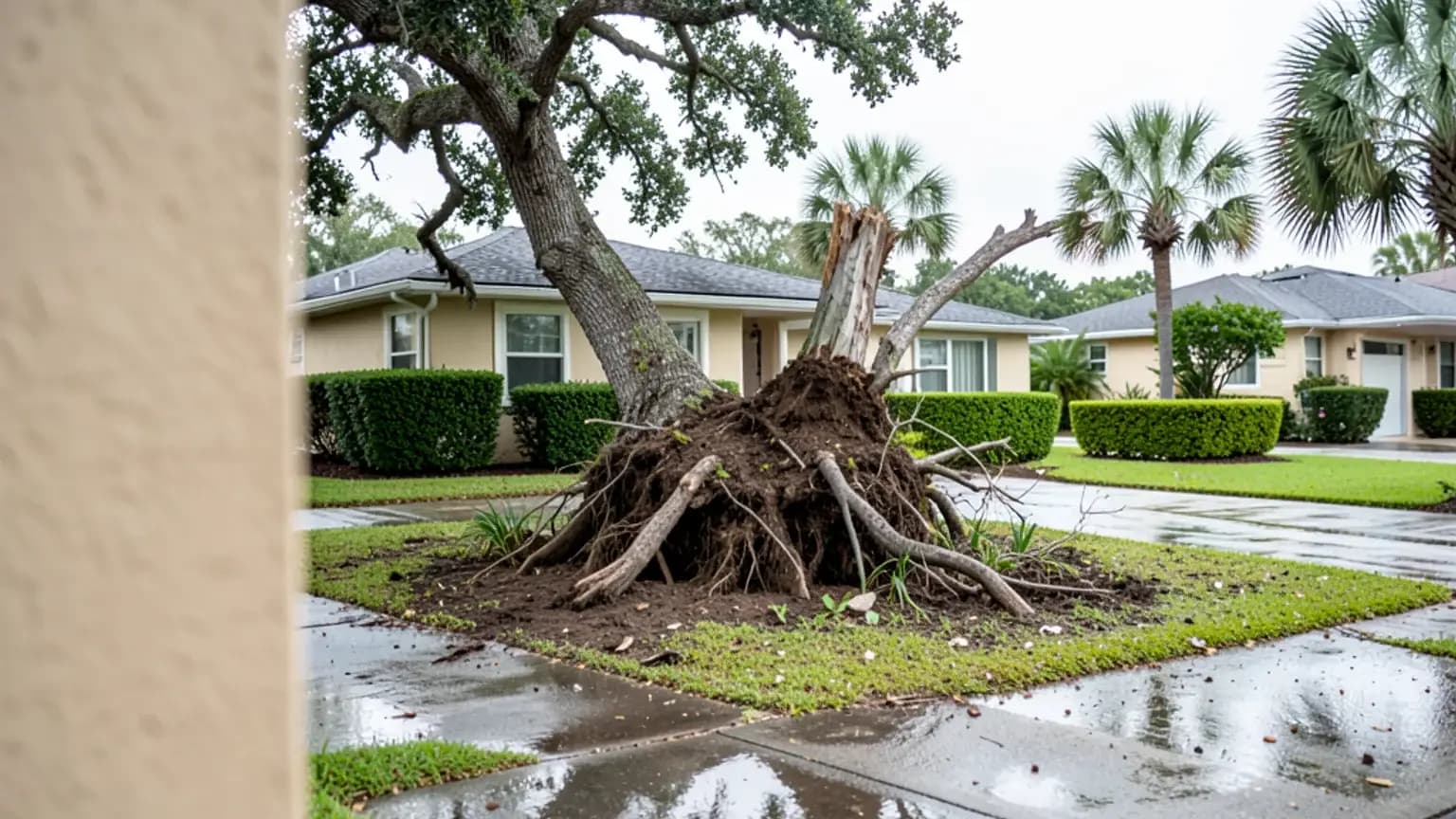 Hurricane Ivan storm impact photograph