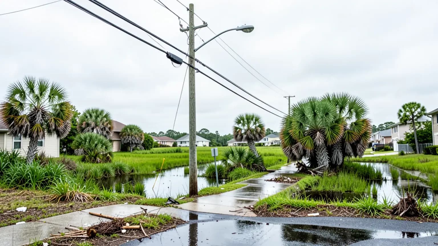 Hurricane Katrina (FL Impact 2005) storm impact