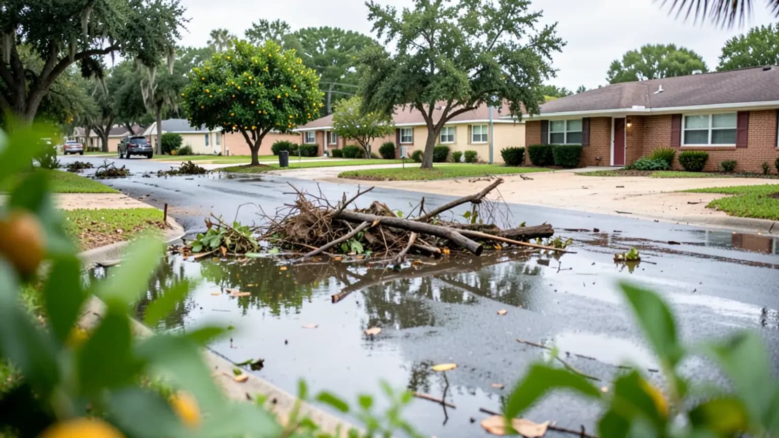 Hurricane Opal storm impact