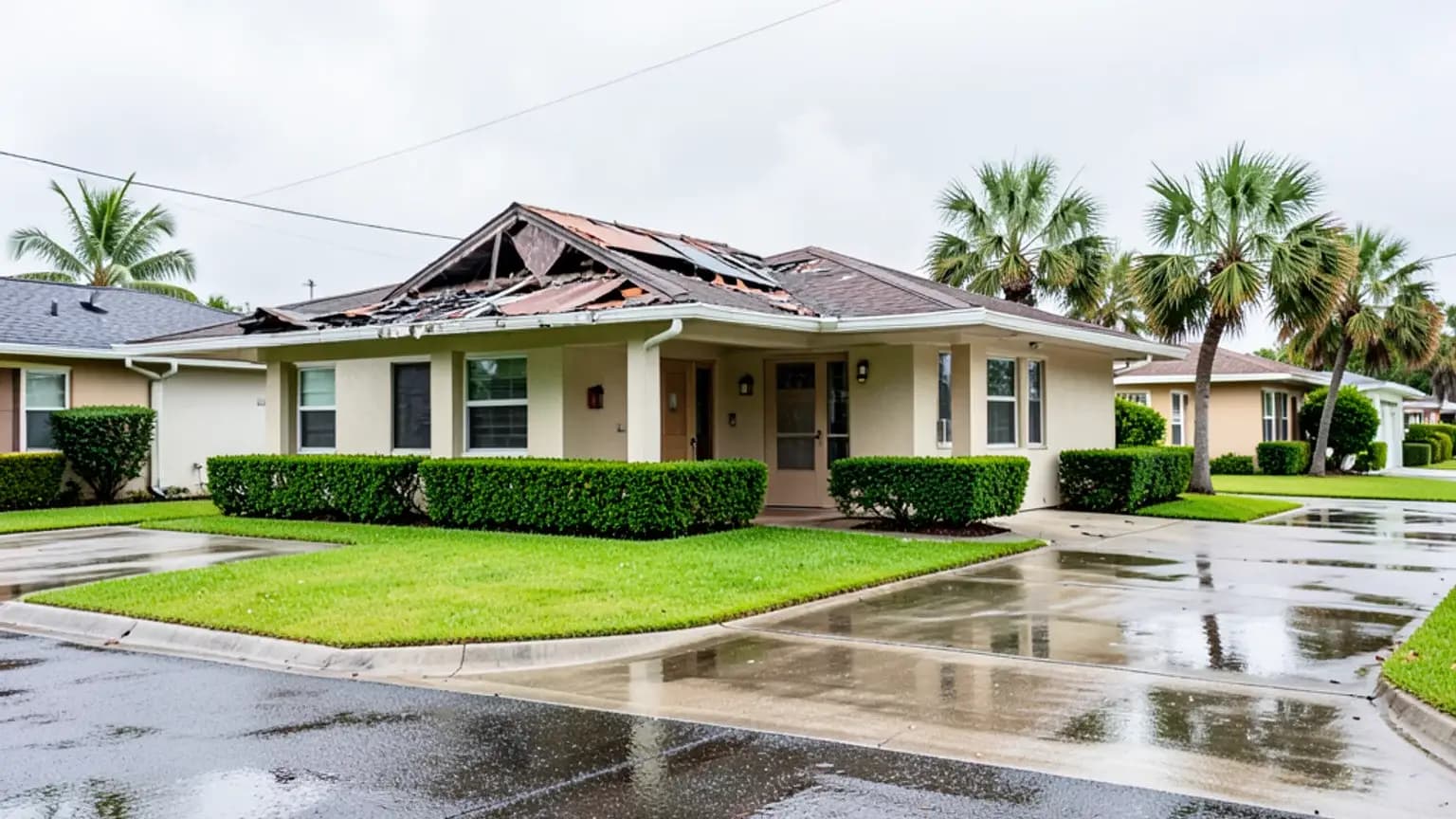 Case study graphic showing settlement outcome