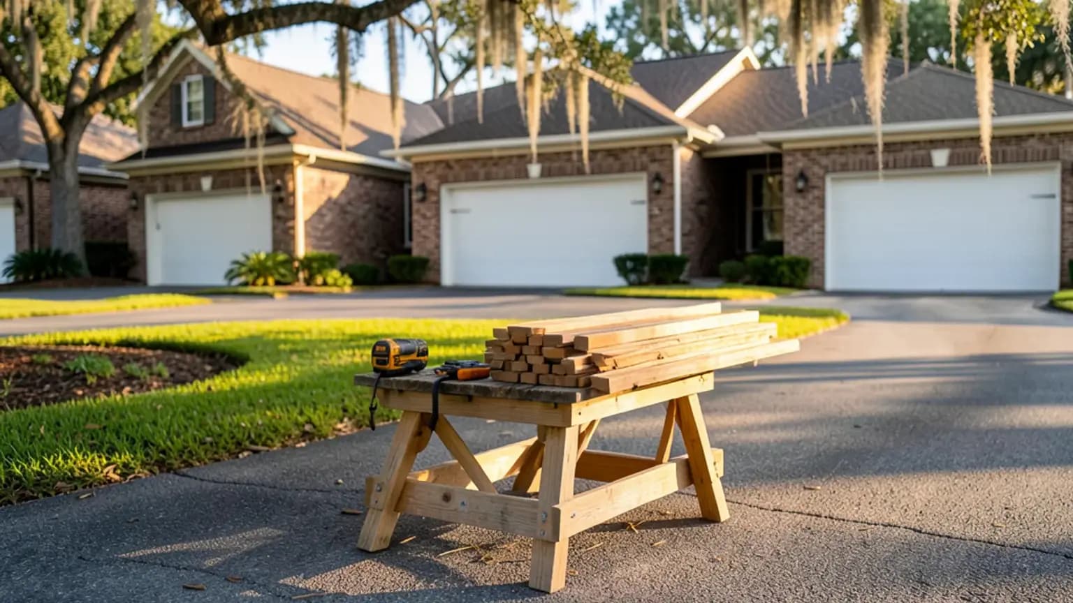 Florida residential job site