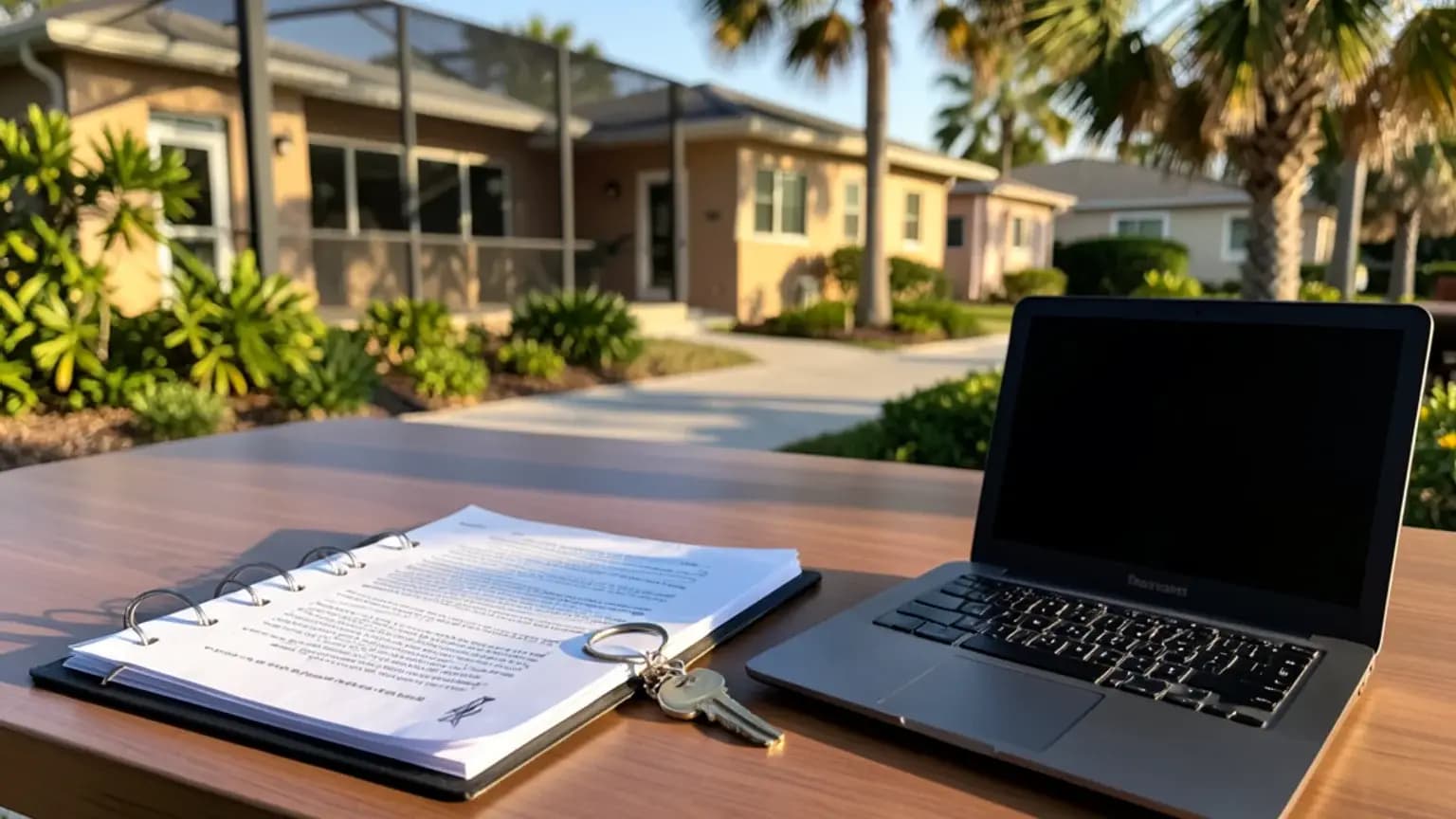 What to Say to a Florida Insurance Adjuster inspection scenario photograph