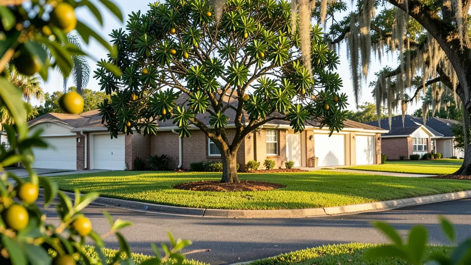 Aerial view of Flagler County, Florida