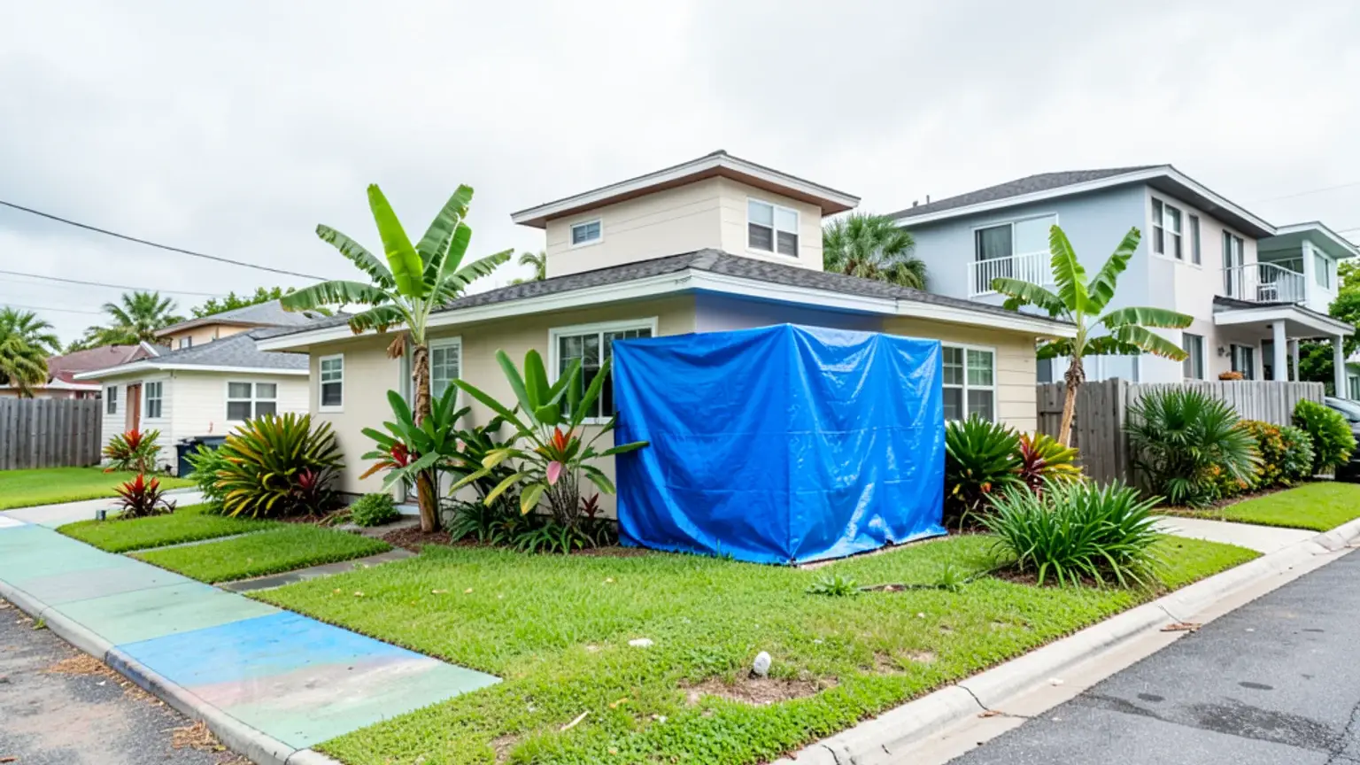 Miami Beach coastal home: wind-only recovery when flood paid NFIP. body image 1