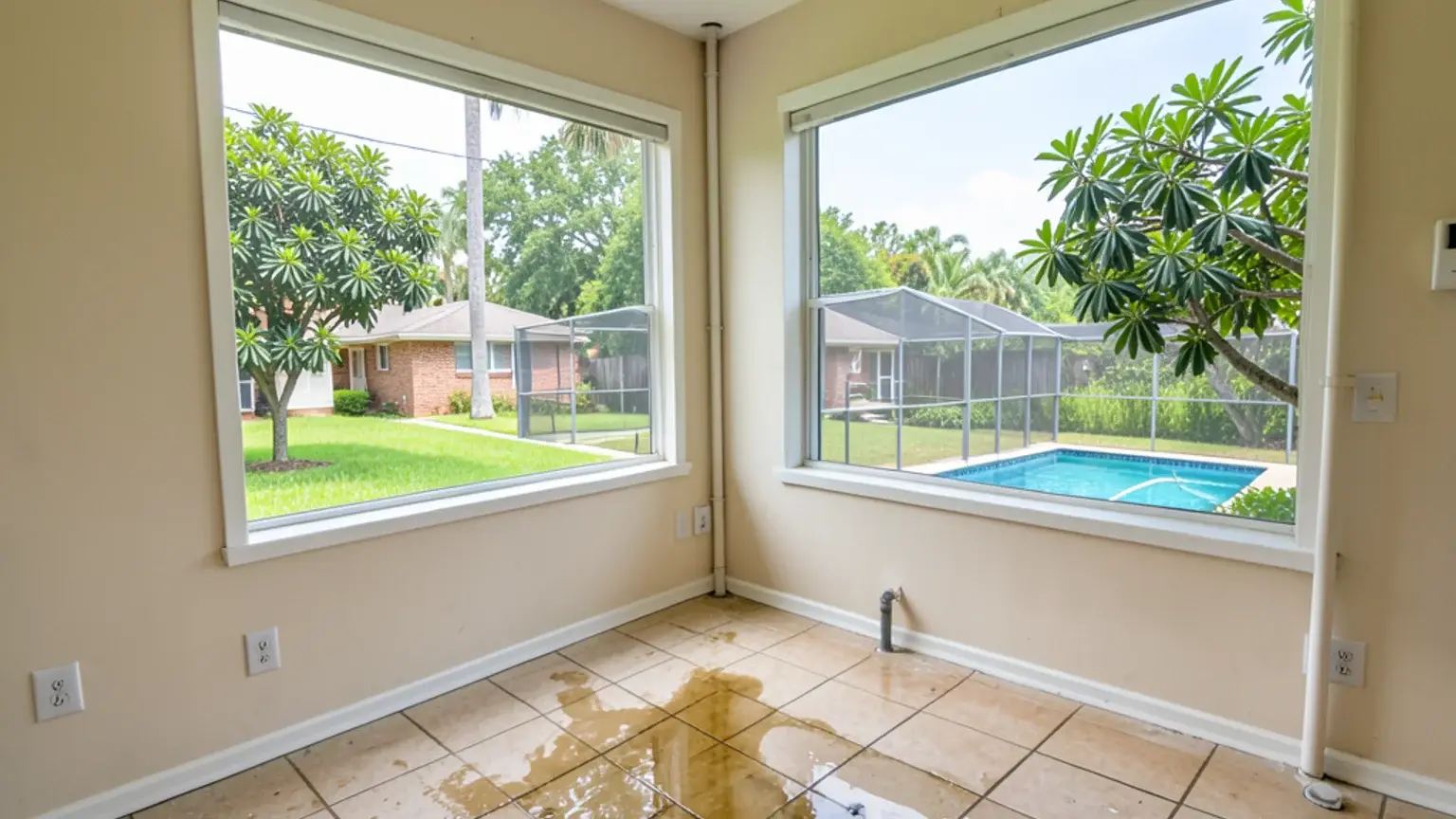 Subfloor water damage discovered during repair. body image 1