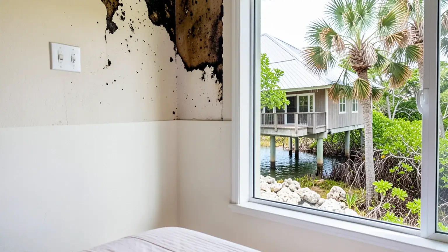 Smoke damage from neighbor's fire. body image 1