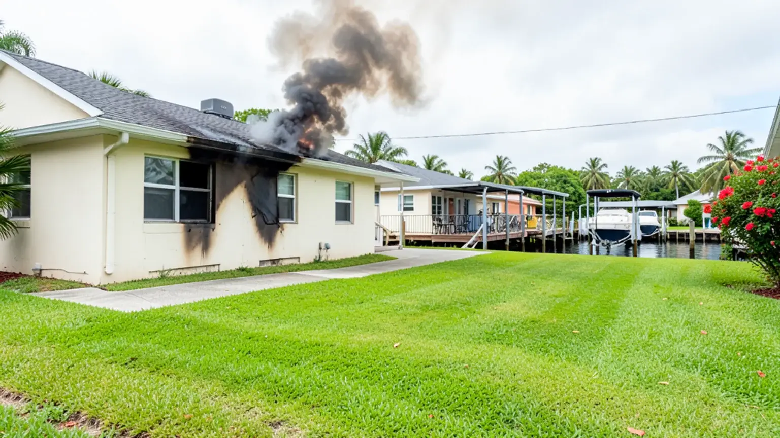 Outdoor Electrical Fire Florida Claim Guide. body image 2