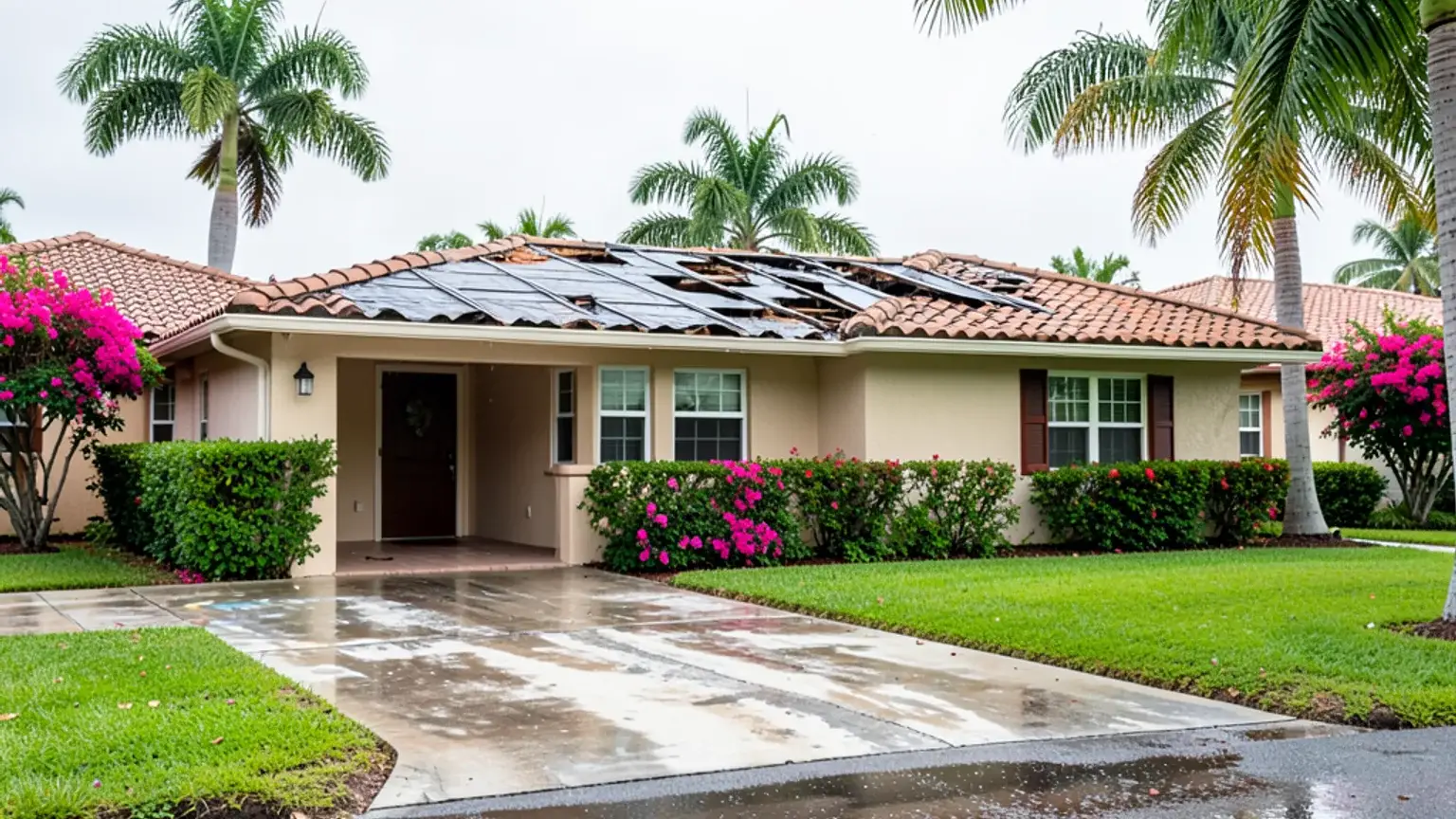 Wind Satellite Dish Damage Florida Claim Guide. body image 1