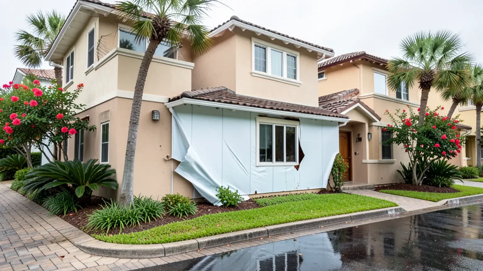 Hurricane deductible applied to non-hurricane damage. body image 1