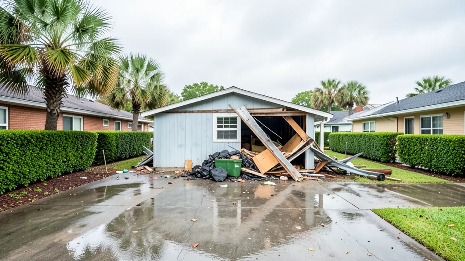 Wind Boat Lift Damage Florida Claim Guide. body image 1