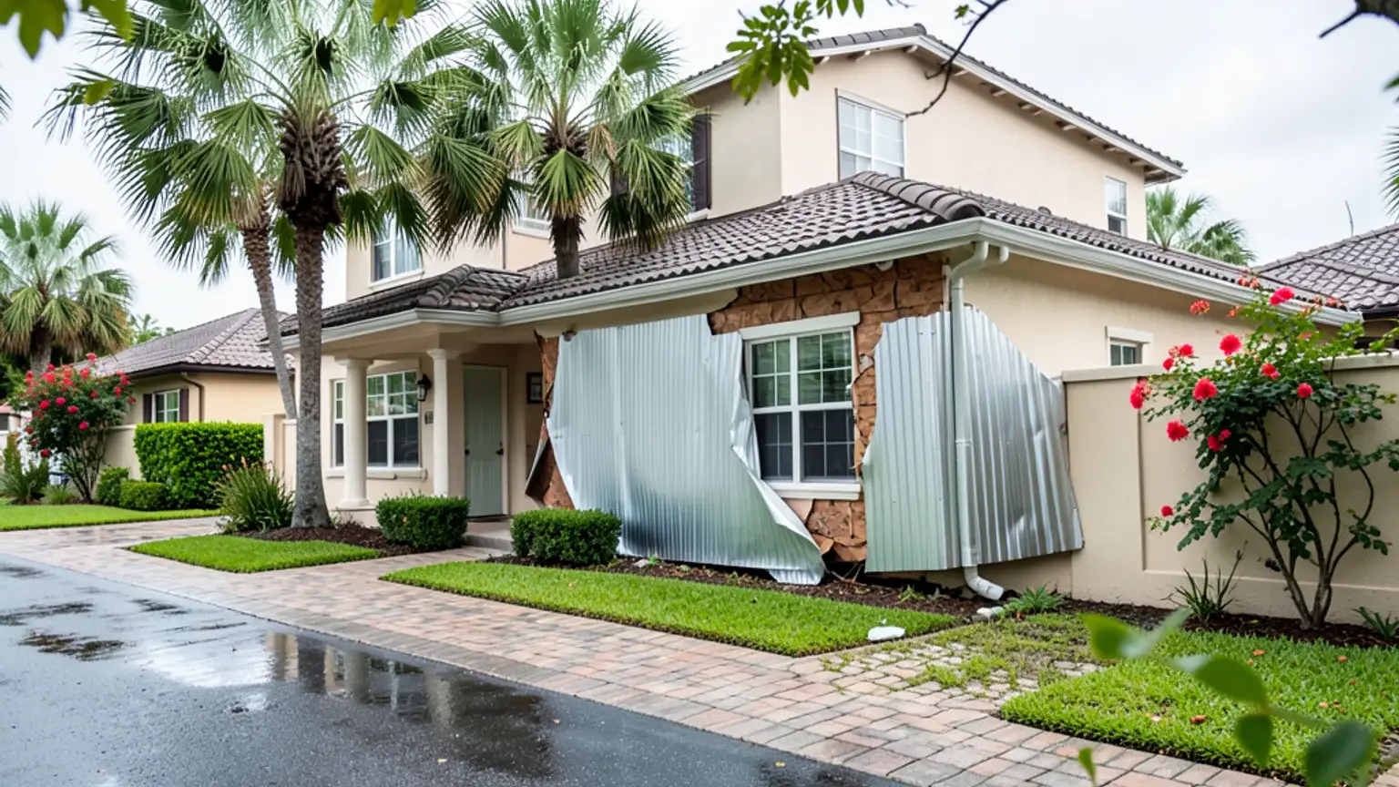Wind Exterior Finishes Florida Claim Guide. body image 1