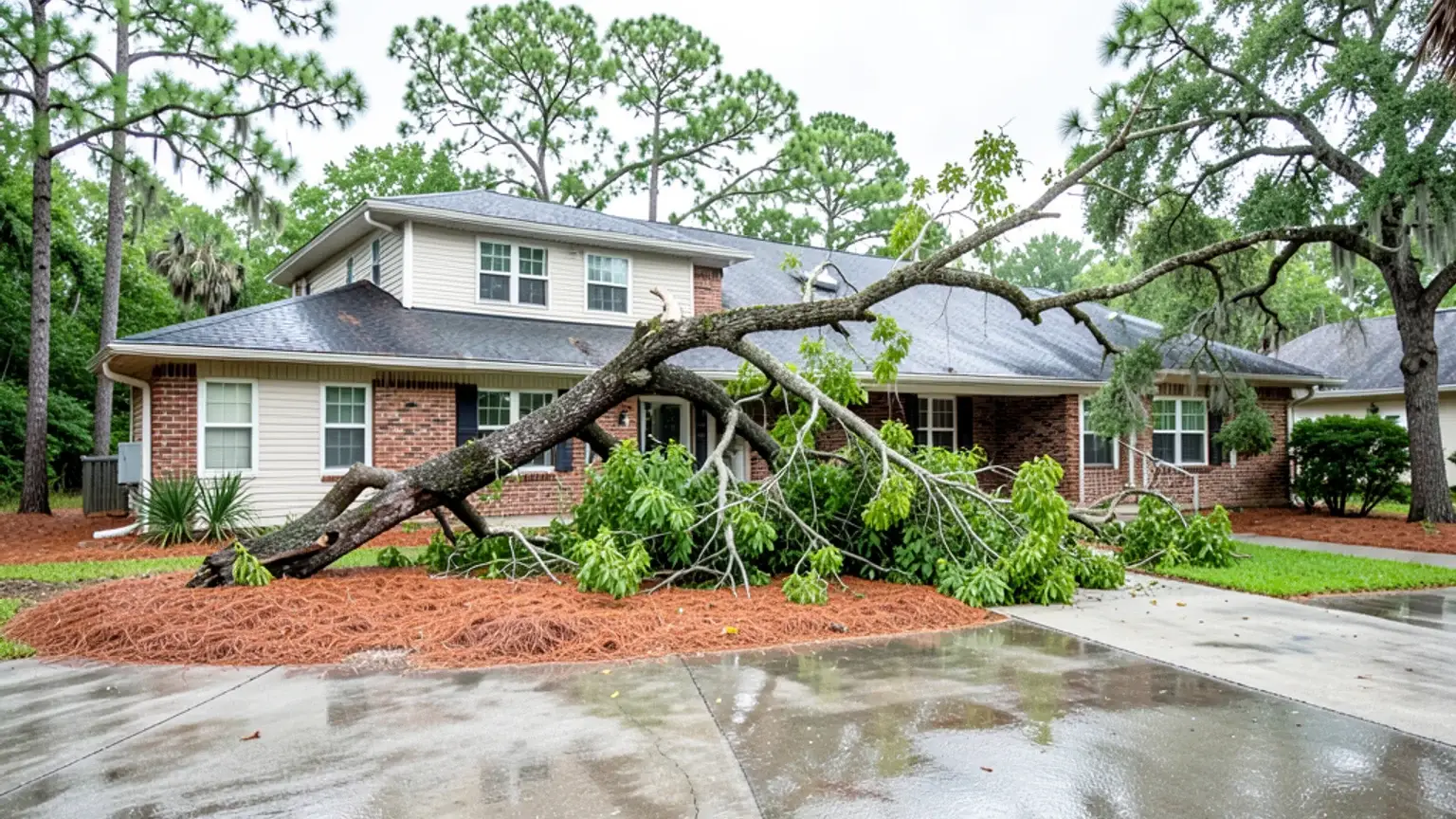 Tree from public right-of-way fell on my property. body image 1