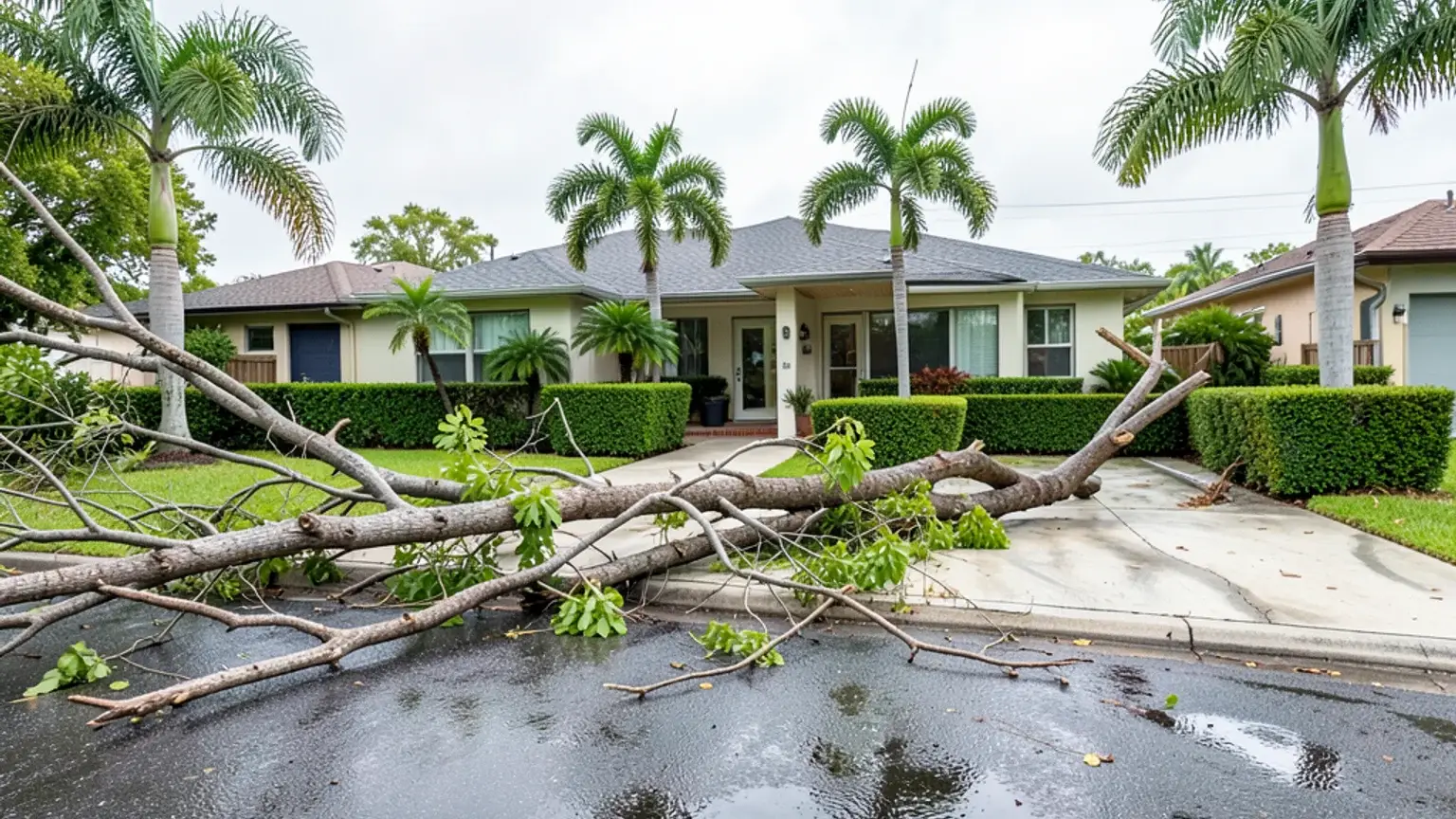 My tree fell on multiple properties; whose insurance covers what? body image 1