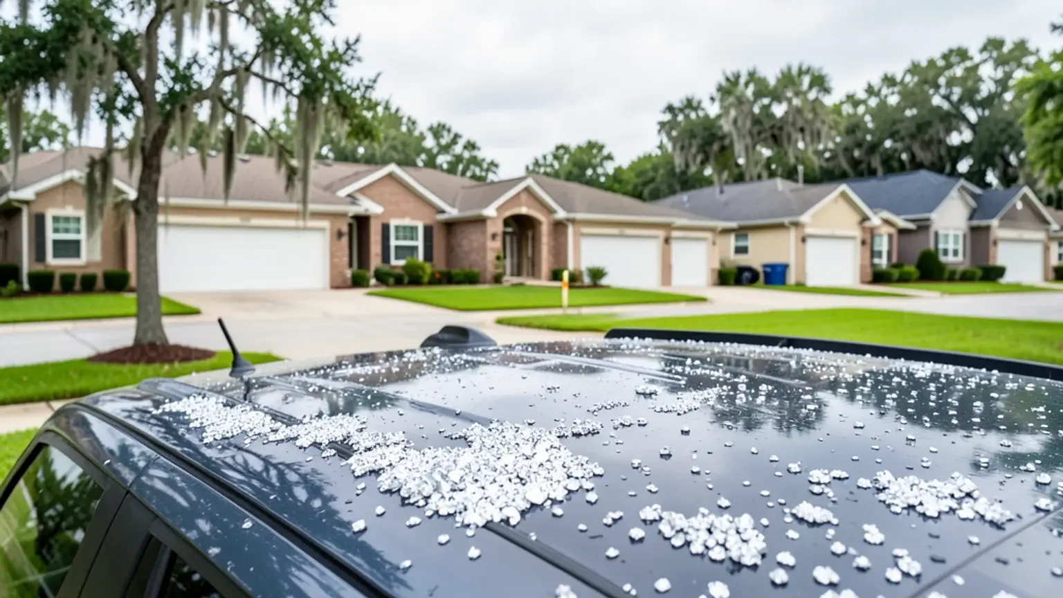 Hail Damage to Vehicles Florida Claim Guide. body image 1