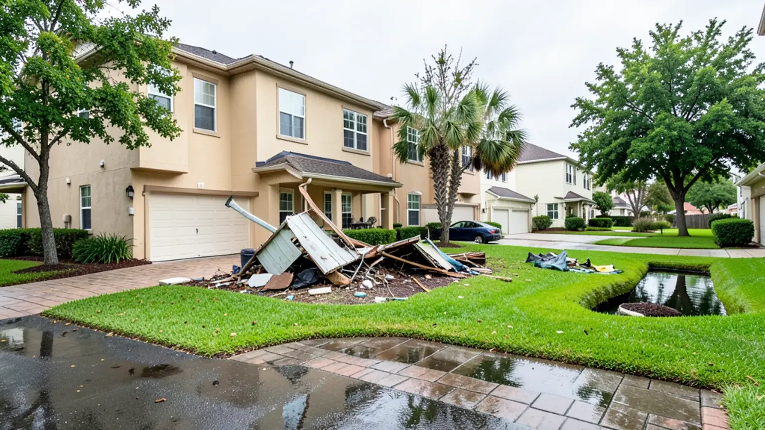 Hurricane Garage Damage Florida Claim Guide. body image 2