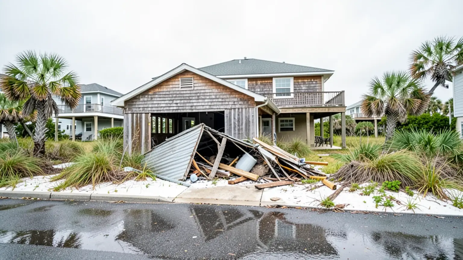 Hurricane Pool Enclosure Damage Florida Claim Guide. body image 2